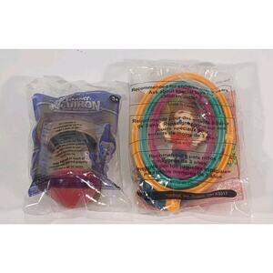 Jimmy Neutron toys orbit rings space ship 2002 Burger King & 2004 Wendy's Lot 2